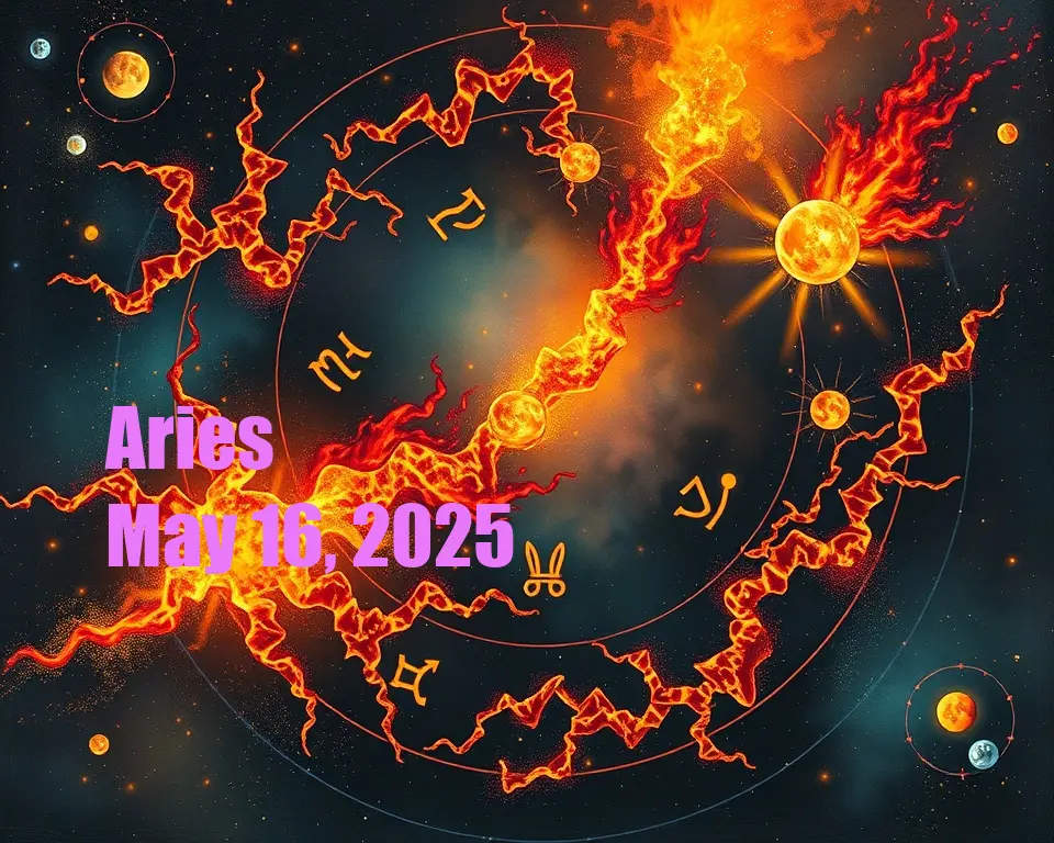 Aries - May 16, 2025