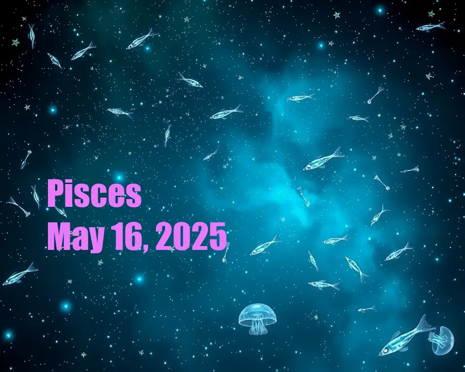 Pisces - May 16, 2025