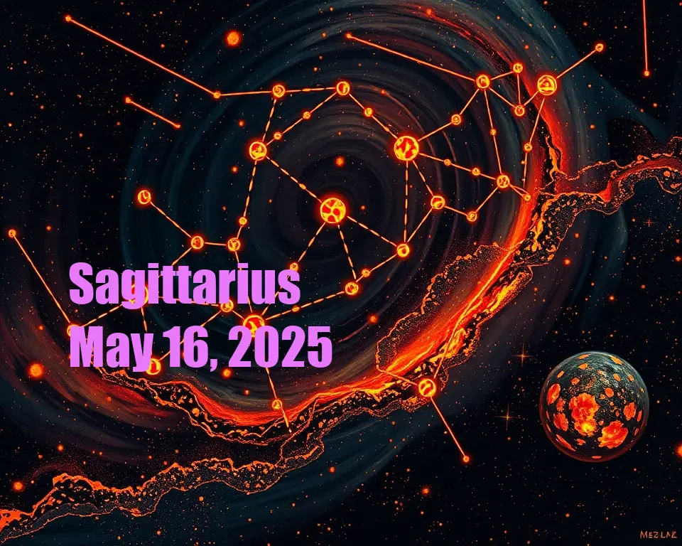 Sagittarius - May 16, 2025