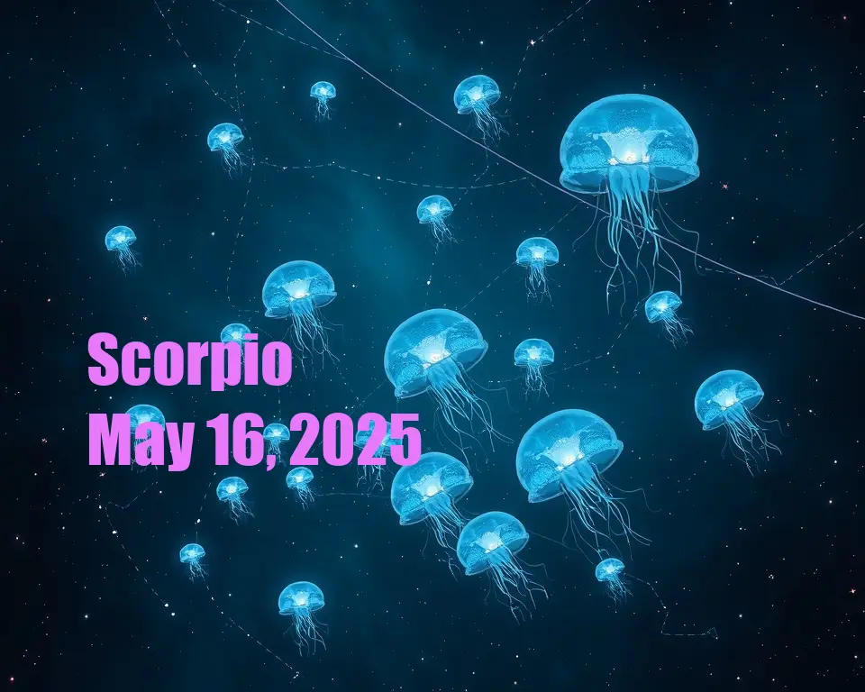 Scorpio - May 16, 2025