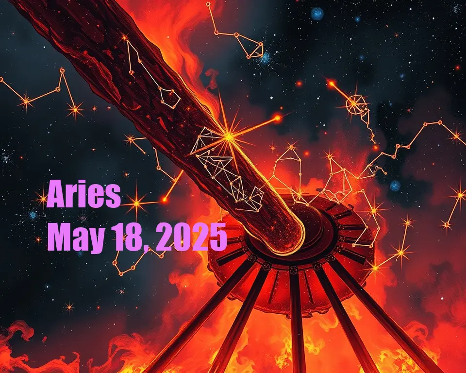 Aries - May 18, 2025