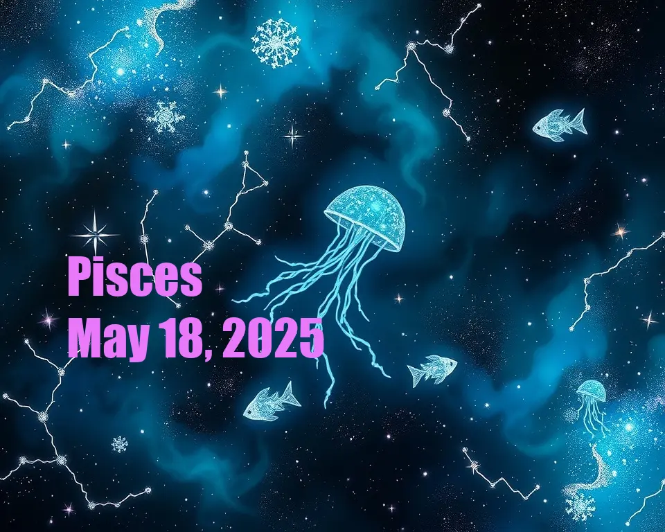 Pisces - May 18, 2025