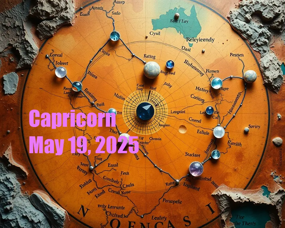 Capricorn - May 19, 2025
