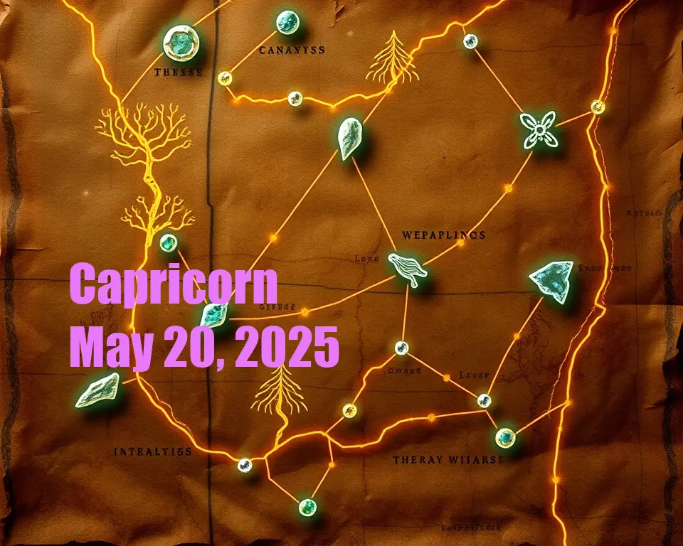 Capricorn - May 20, 2025