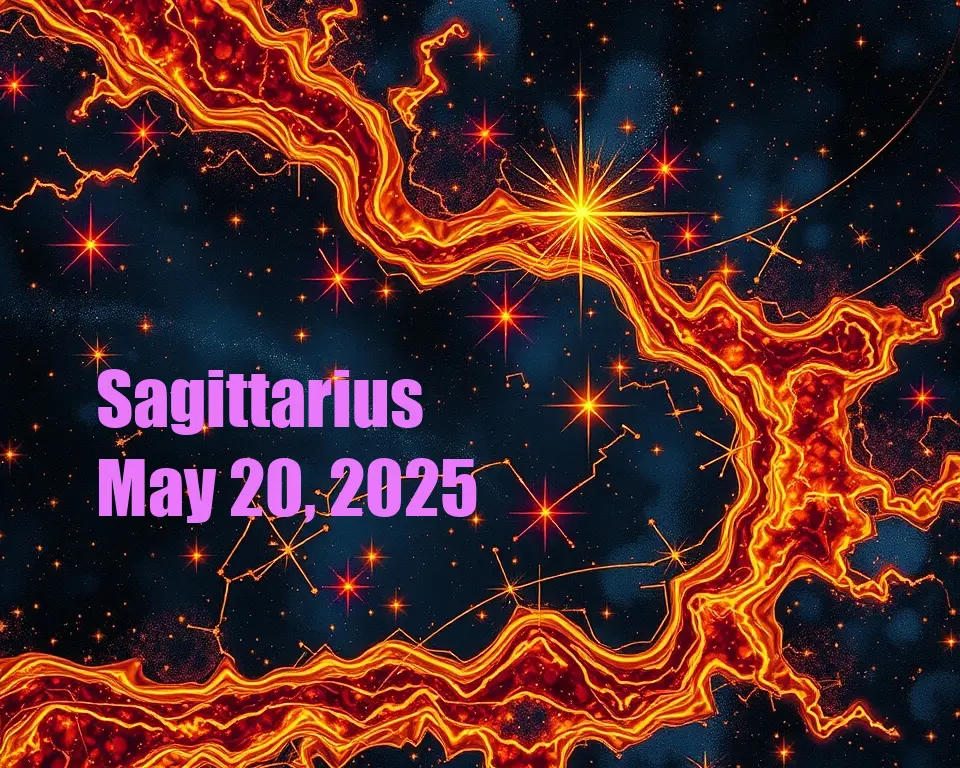 Sagittarius - May 20, 2025