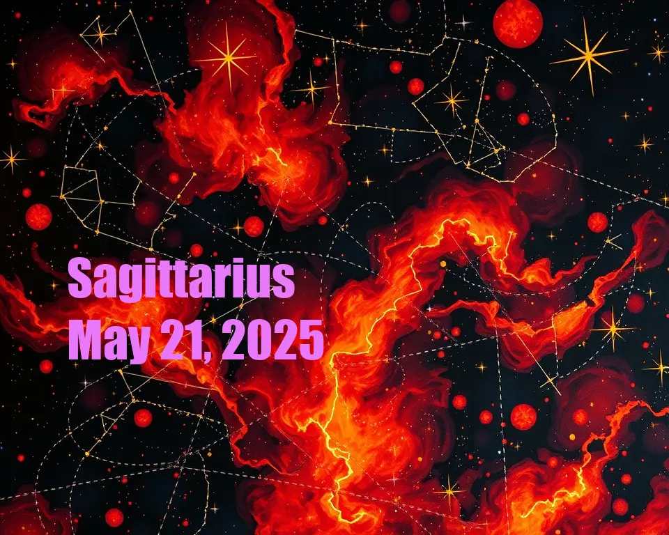 Sagittarius - May 21, 2025