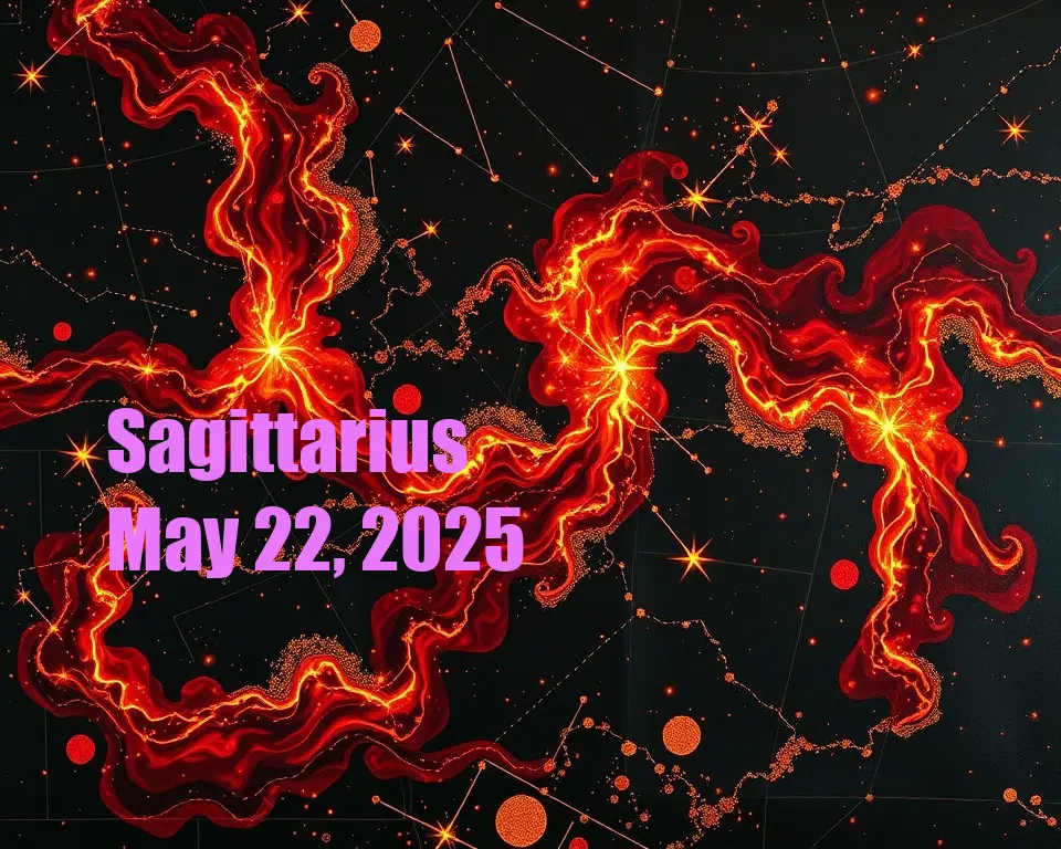 Sagittarius - May 22, 2025