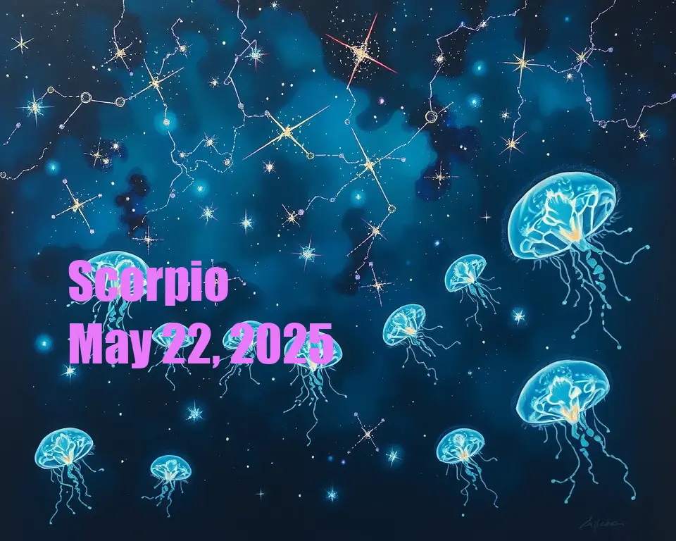 Scorpio - May 22, 2025