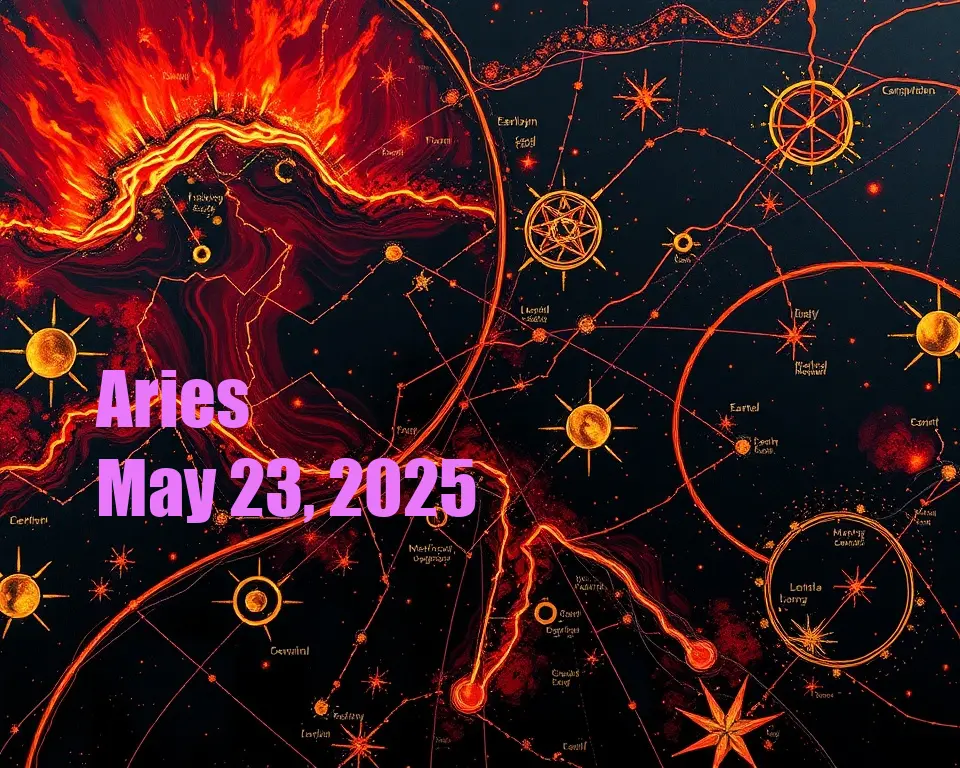 Aries - May 23, 2025