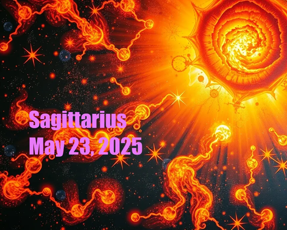 Sagittarius - May 23, 2025