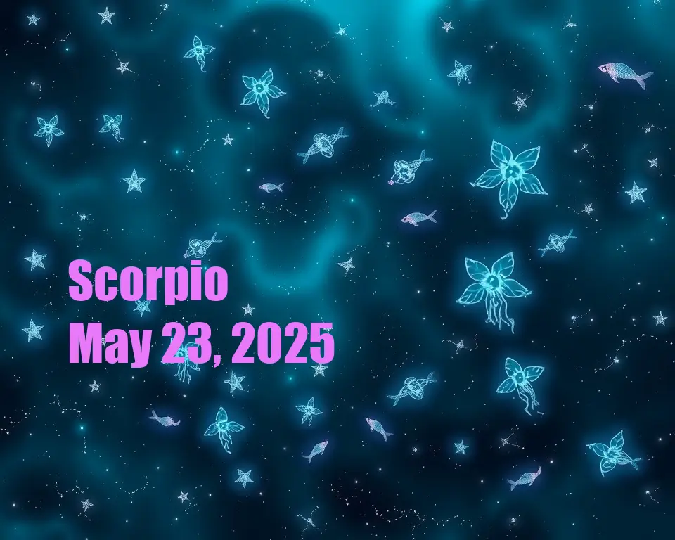 Scorpio - May 23, 2025