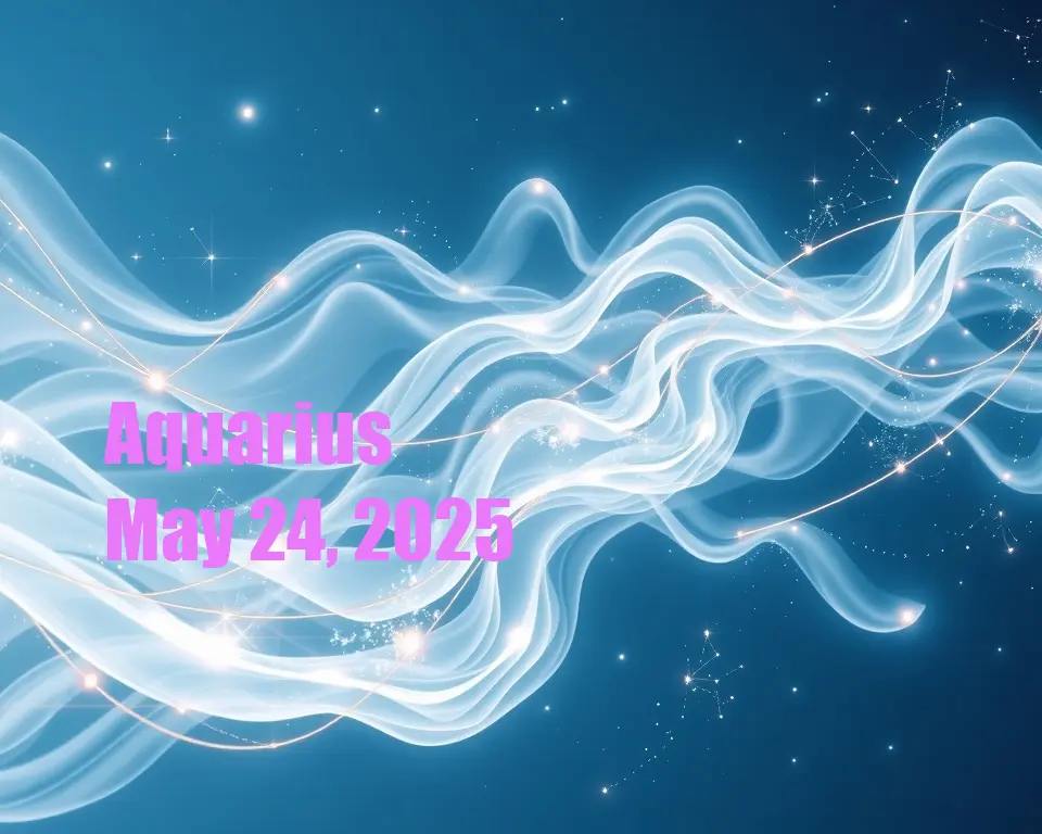 Aquarius - May 24, 2025