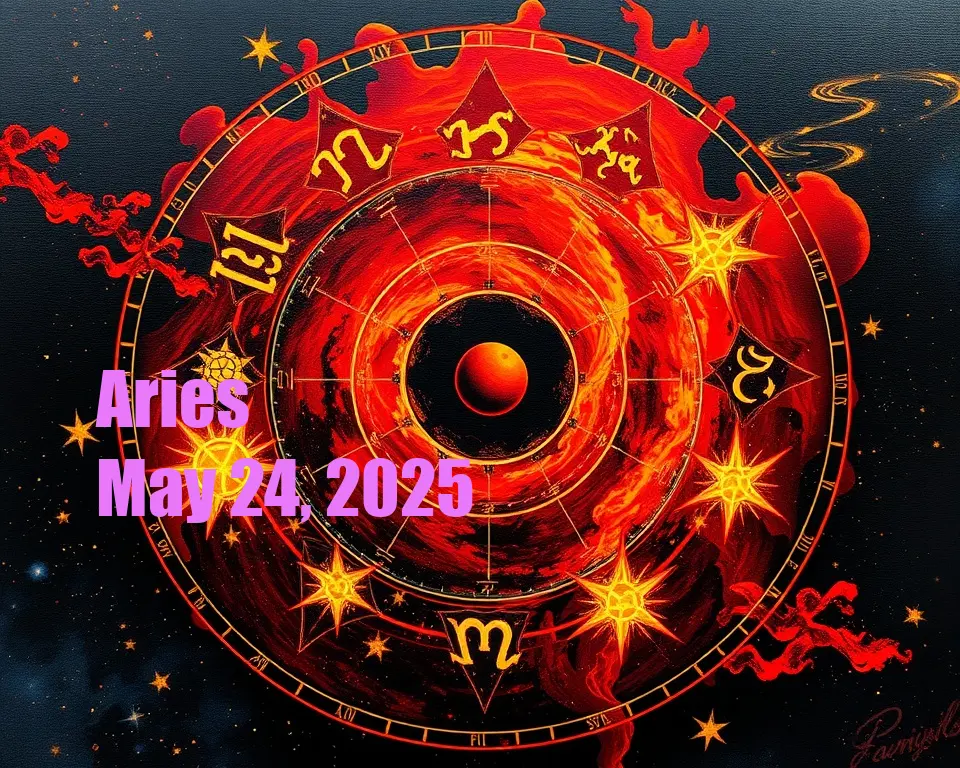 Aries - May 24, 2025