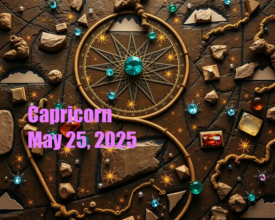 Capricorn - May 25, 2025