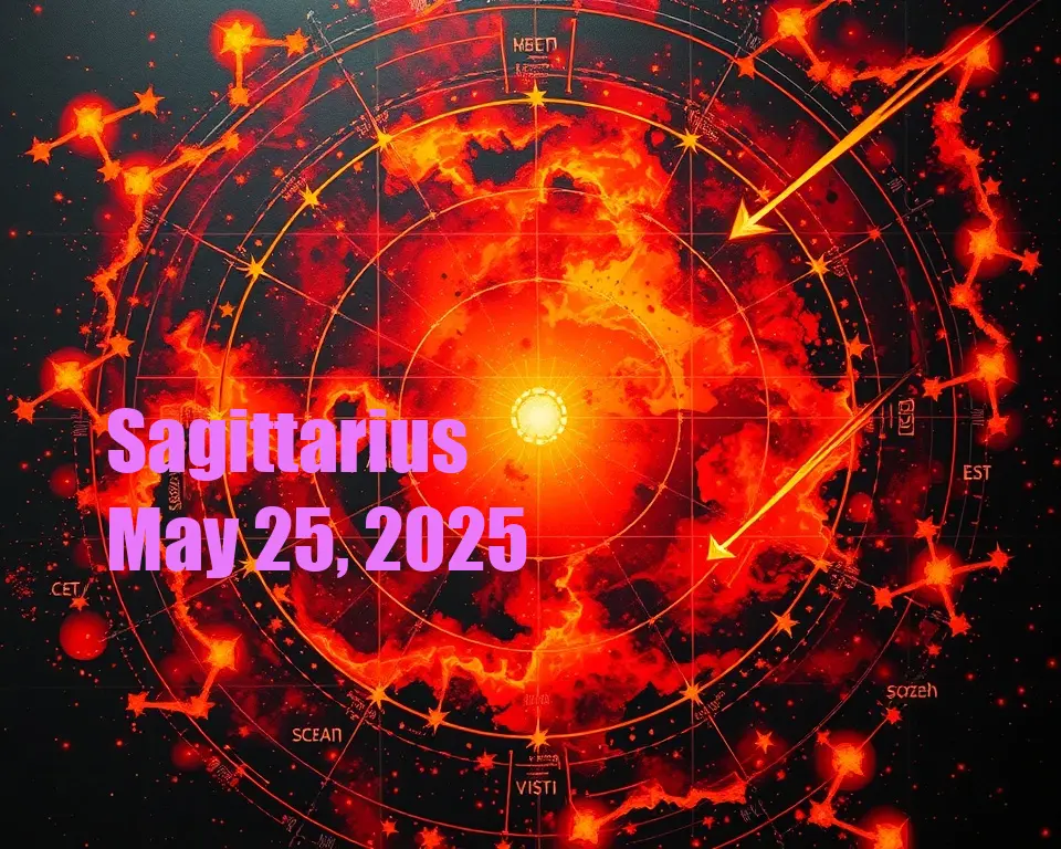Sagittarius - May 25, 2025