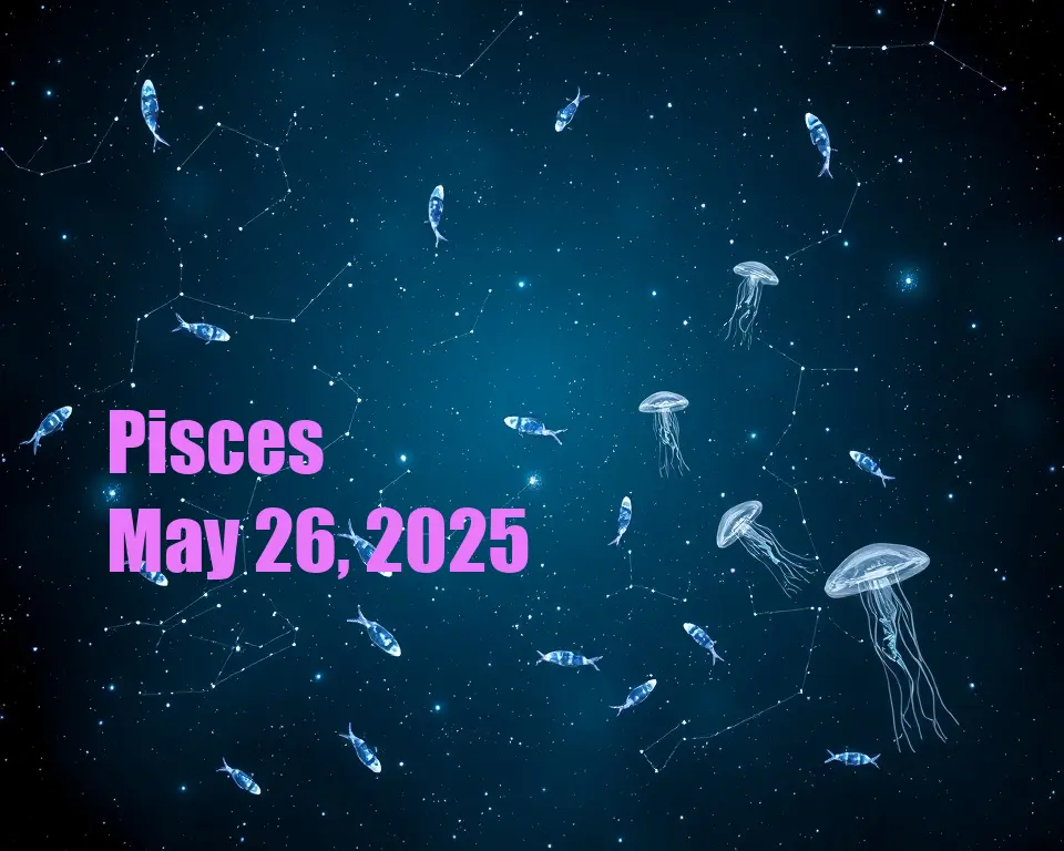 Pisces - May 26, 2025