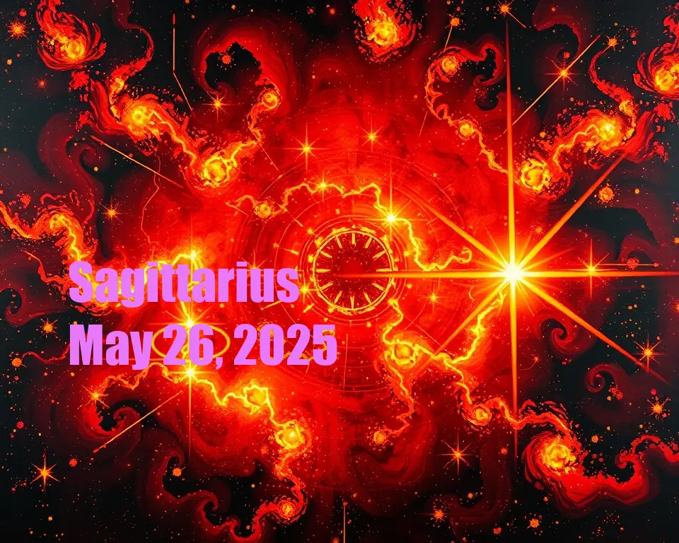 Sagittarius - May 26, 2025