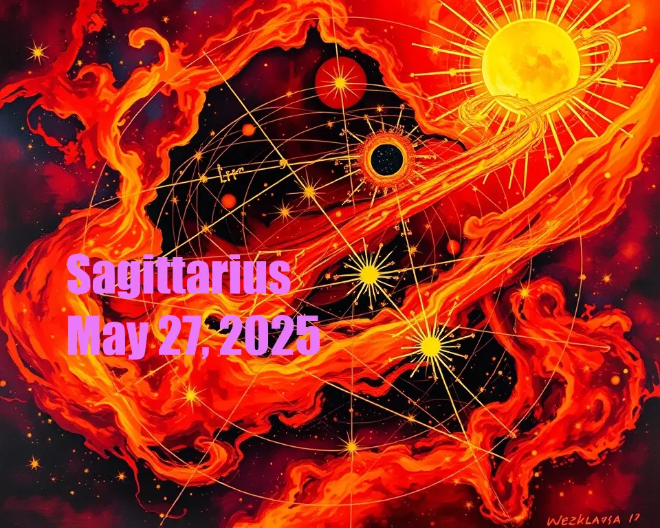 Sagittarius - May 27, 2025