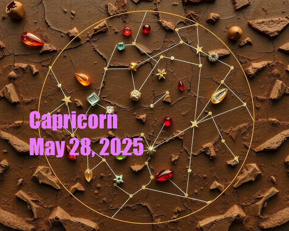 Capricorn - May 28, 2025