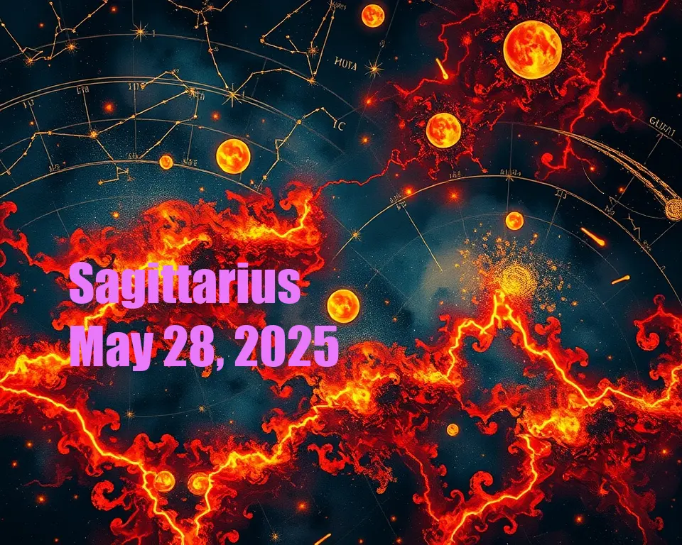 Sagittarius - May 28, 2025