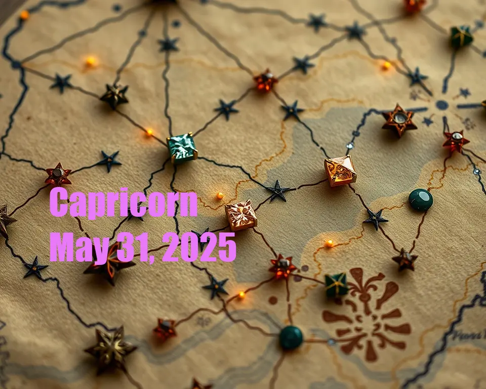 Capricorn - May 31, 2025
