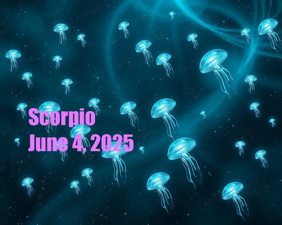 Scorpio - June 4, 2025