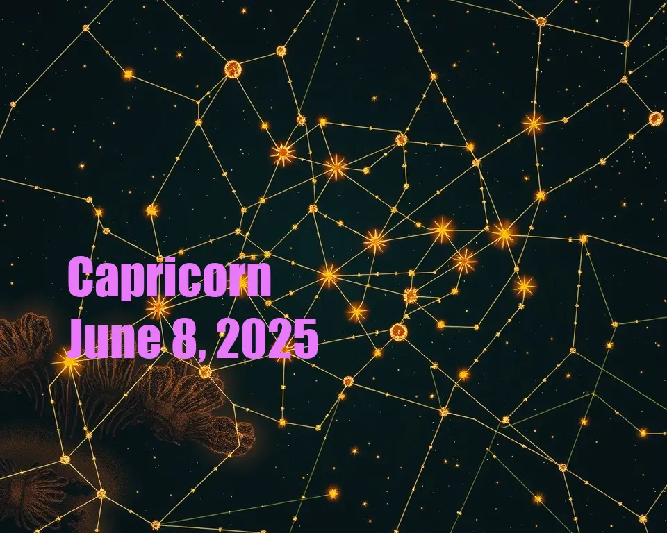 Capricorn - June 8, 2025