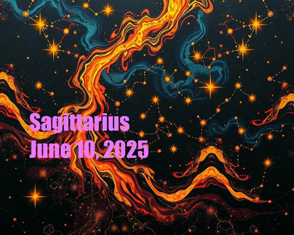 Sagittarius - June 10, 2025