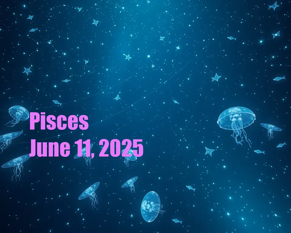 Pisces - June 11, 2025