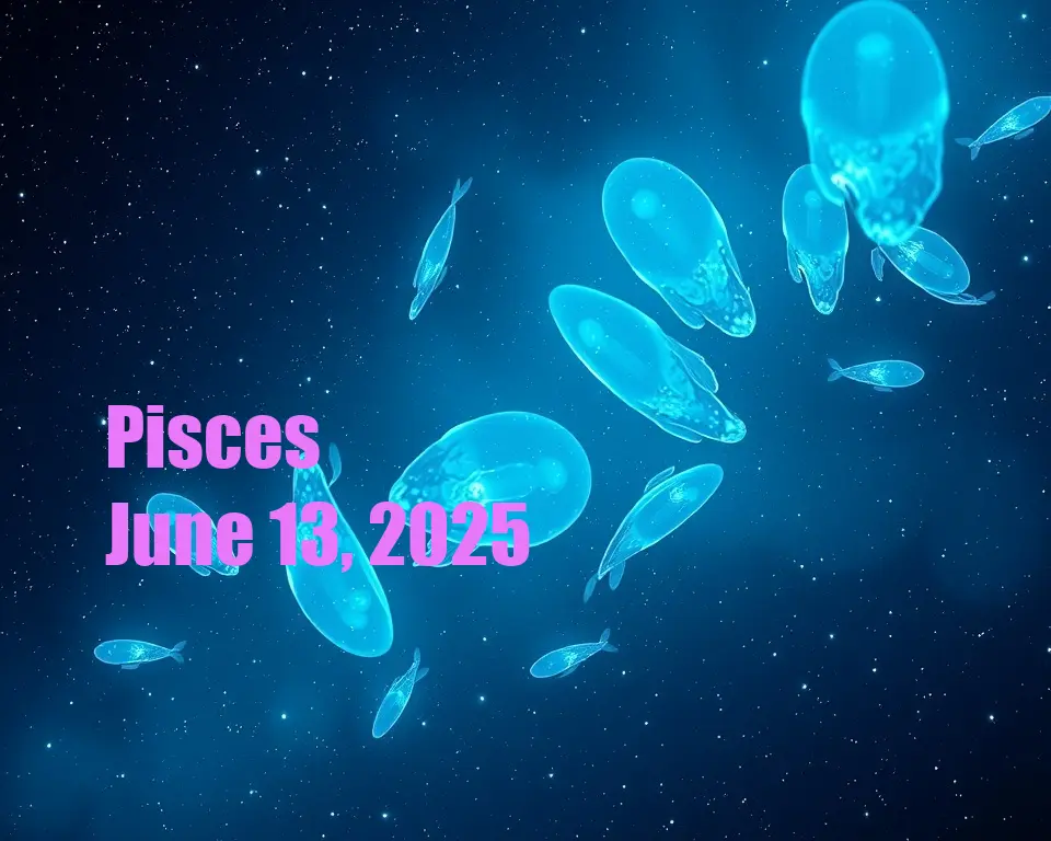 Pisces - June 13, 2025