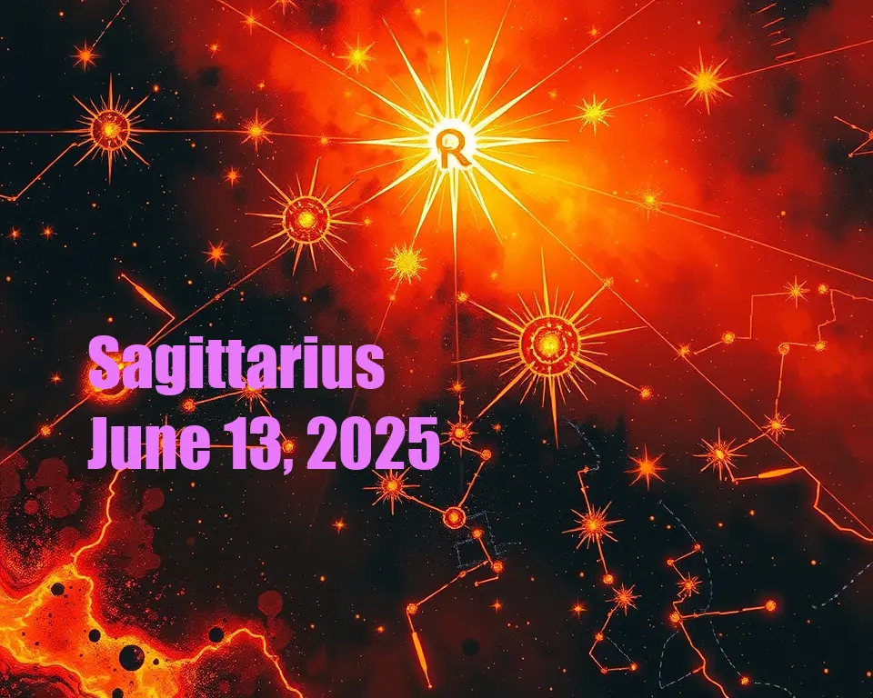 Sagittarius - June 13, 2025