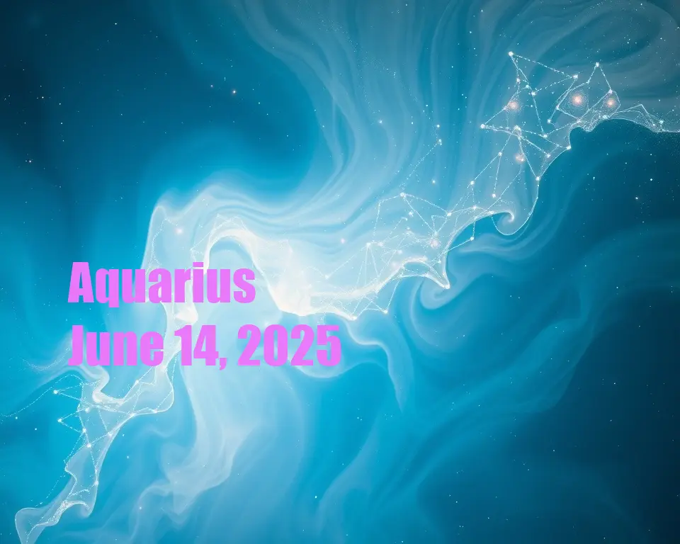 Aquarius - June 14, 2025