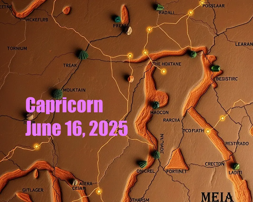 Capricorn - June 16, 2025