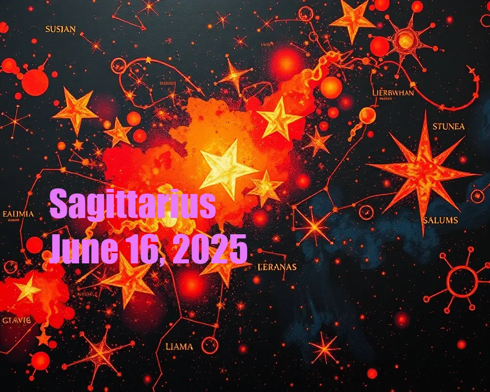 Sagittarius - June 16, 2025