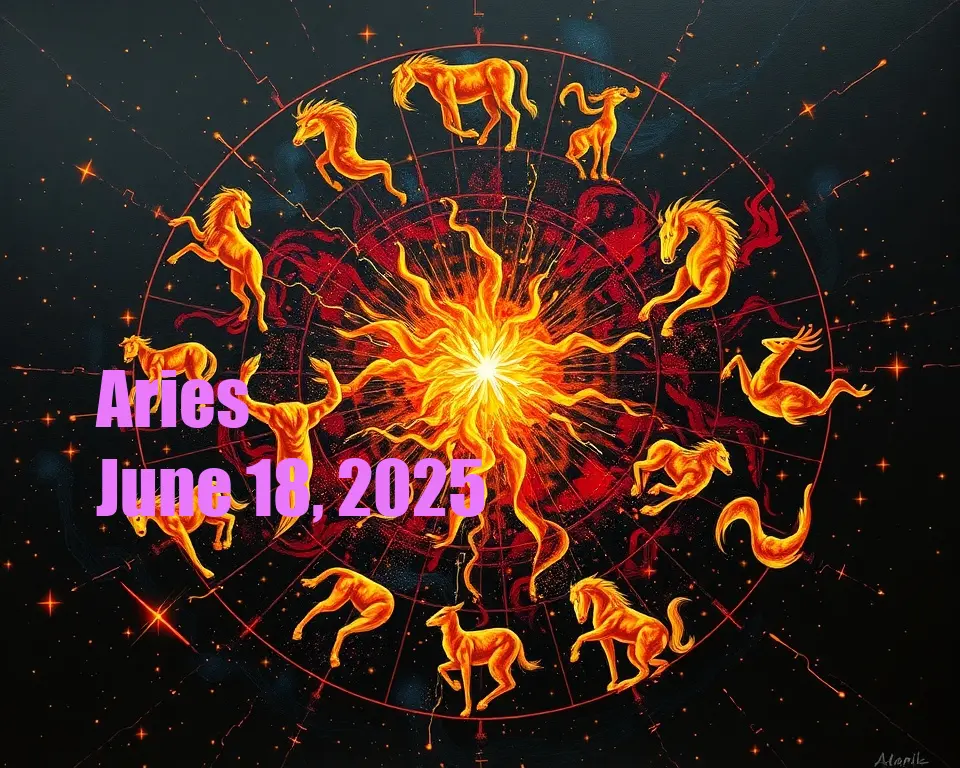 Aries - June 18, 2025
