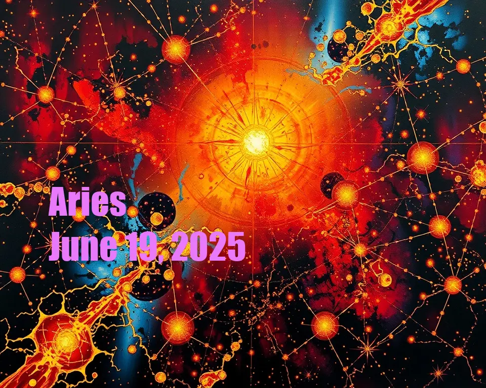 Aries - June 19, 2025