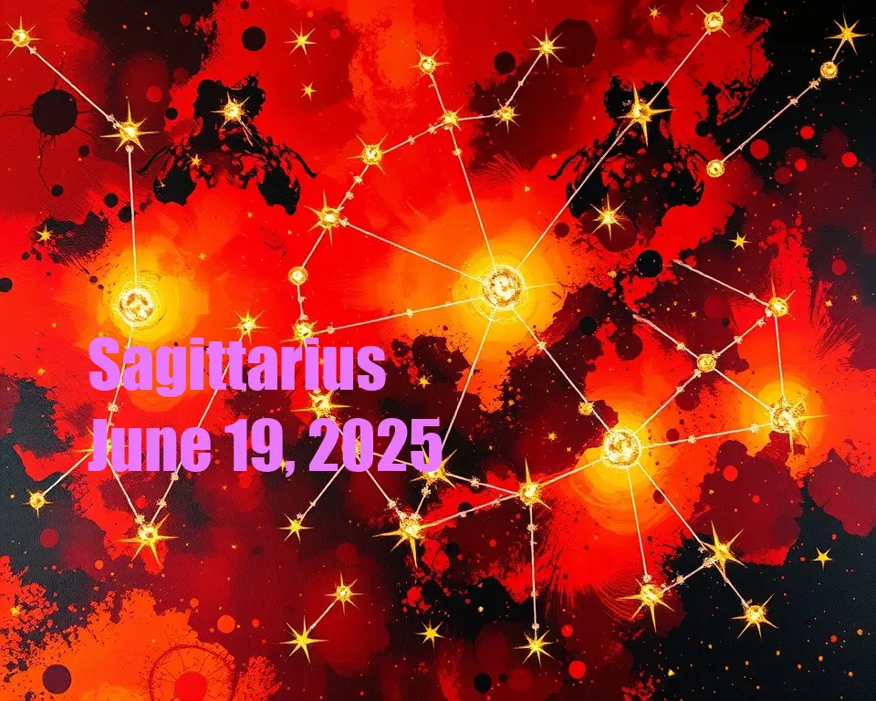 Sagittarius - June 19, 2025