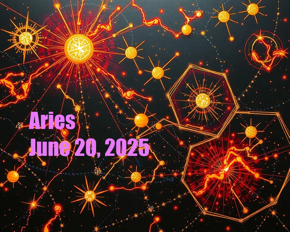 Aries - June 20, 2025