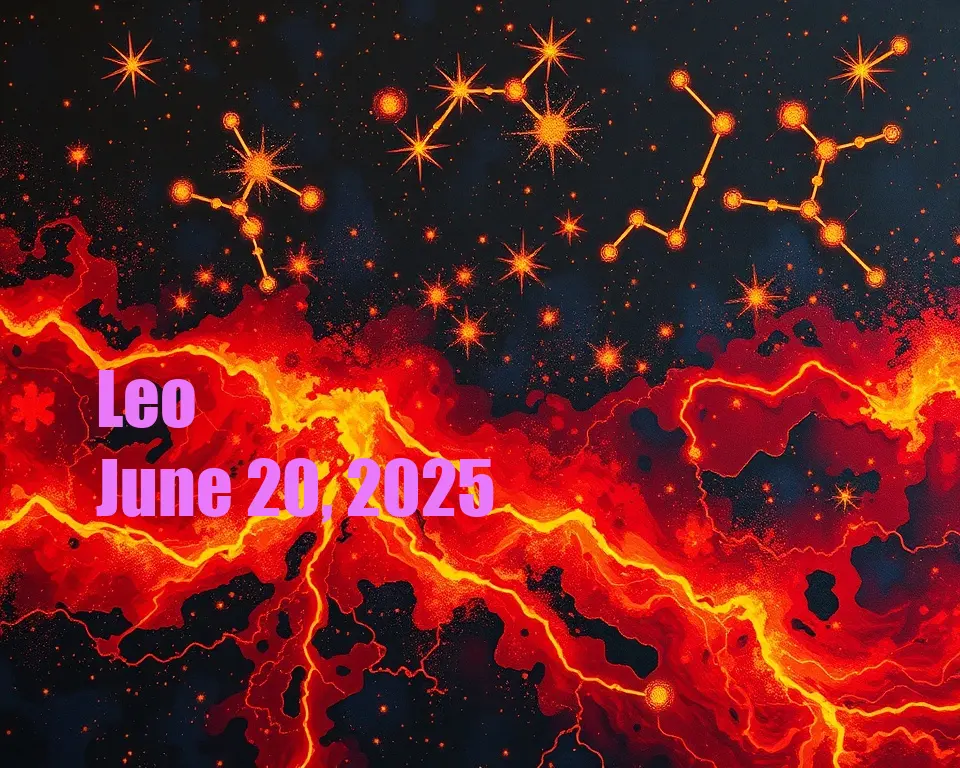 Leo - June 20, 2025