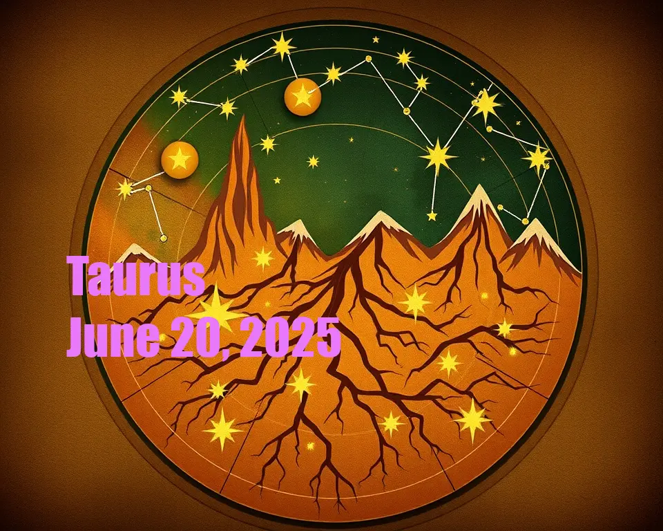 Taurus - June 20, 2025