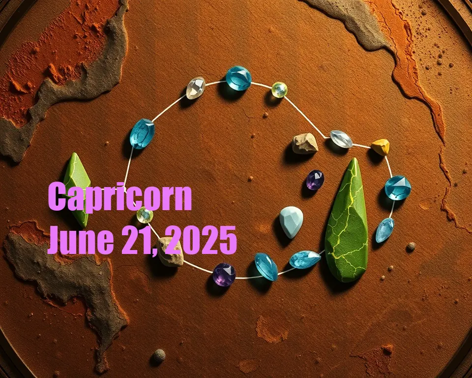 Capricorn - June 21, 2025