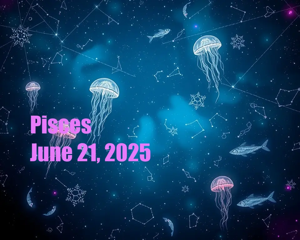 Pisces - June 21, 2025
