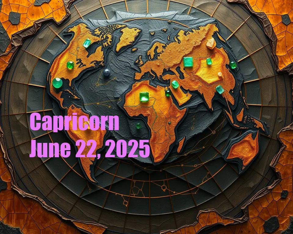 Capricorn - June 22, 2025
