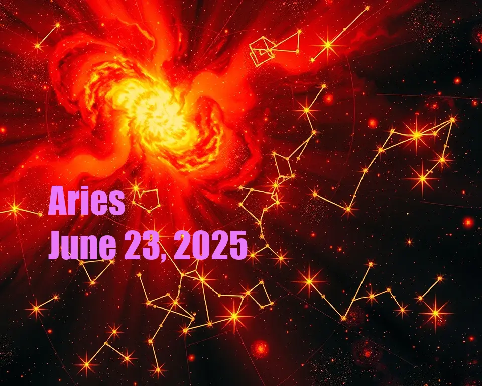 Aries - June 23, 2025