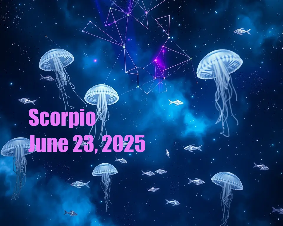 Scorpio - June 23, 2025