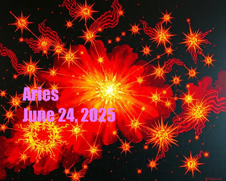 Aries - June 24, 2025