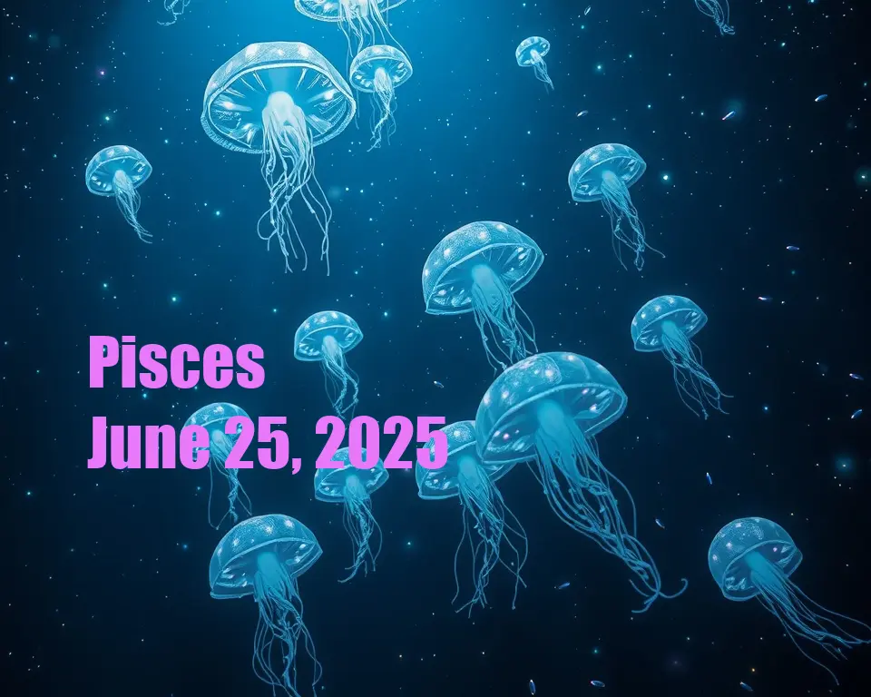 Pisces - June 25, 2025