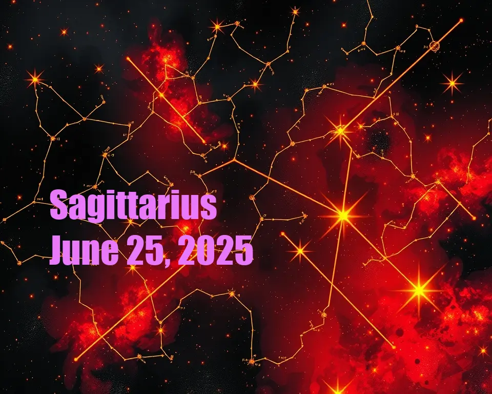 Sagittarius - June 25, 2025