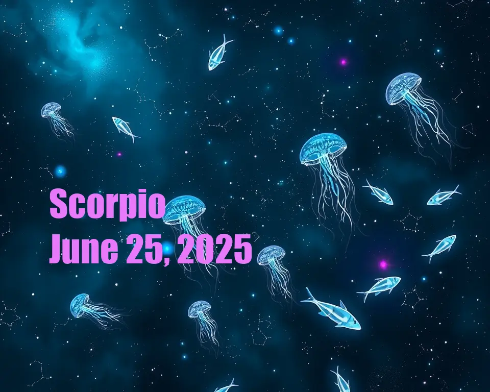 Scorpio - June 25, 2025