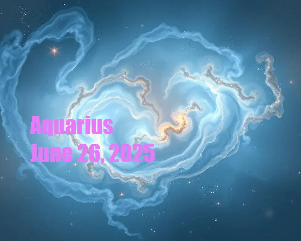 Aquarius - June 26, 2025
